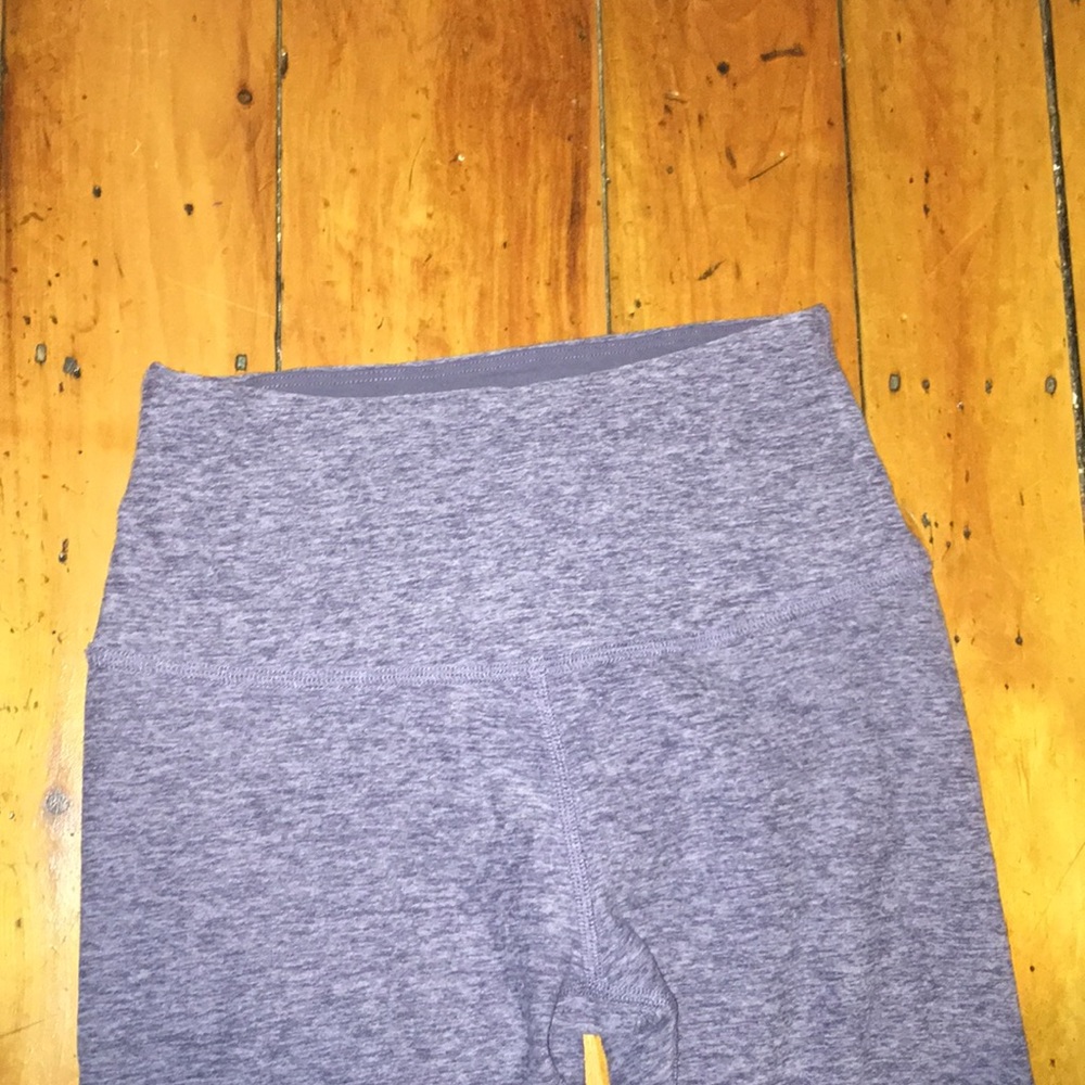 Pure Barre x Beyond Yoga Spacedye HW Purple Size M